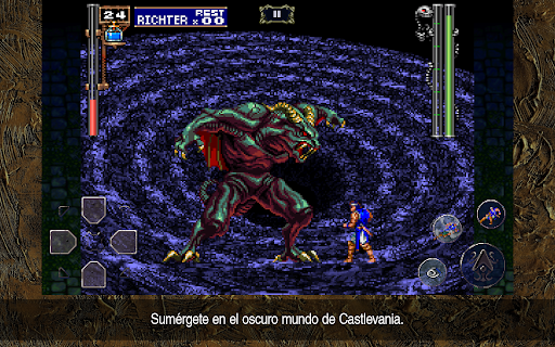 Captura de pantalla de Castlevania: SotN