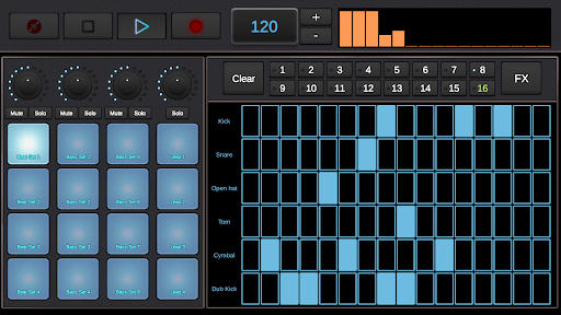 Captura de pantalla de Creador de Musica Dubstep