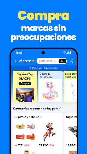 Captura de pantalla de AliExpress: compras online