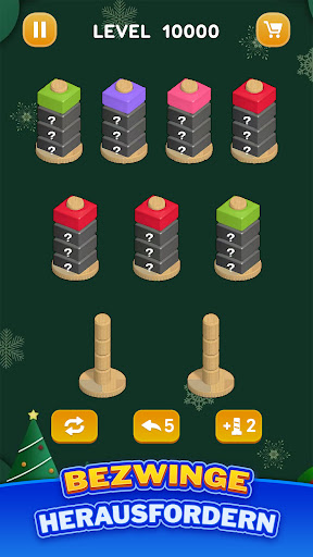 Muttern Sortieren - Farbspiel Screenshot