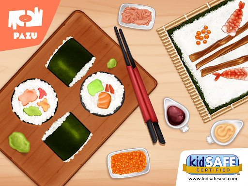 Captura de pantalla de Sushi Maker Kids Cooking Games