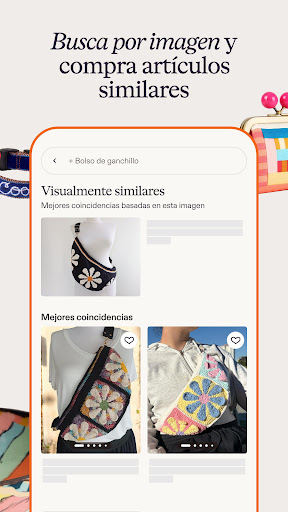 Captura de pantalla de Etsy: Compra hogar y estilo