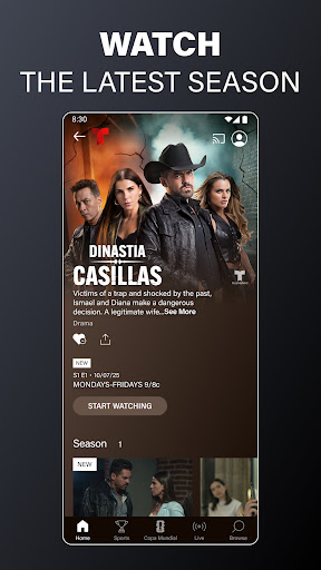 Telemundo: Series y TV en vivo screenshot