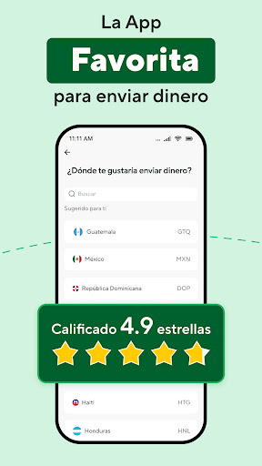 Captura de pantalla de BOSS Money: Envía Dinero