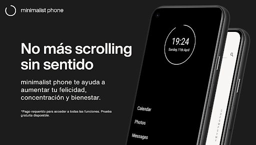 Captura de pantalla de minimalist phone Detox Digital