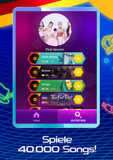 Tiles Hop Musik & Ball Spiele Screenshot