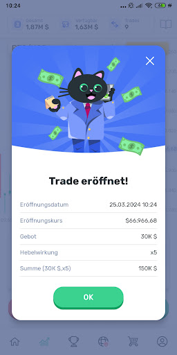 Simulator—Kryptodevisenhandel Screenshot