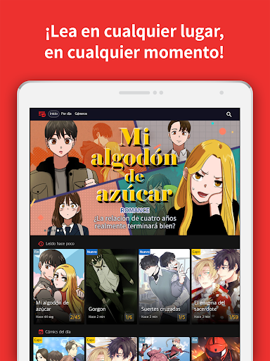 Captura de pantalla de Toomics - Lee Cómics Premium