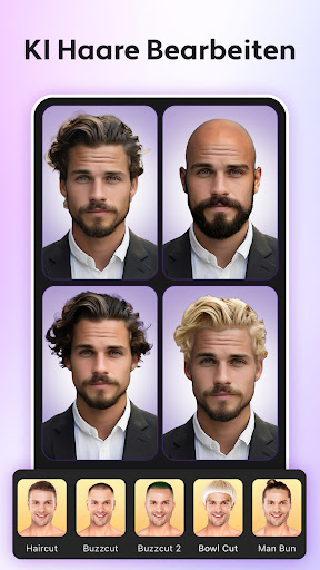 Haare Filter: Haarfarbe Ändern Screenshot