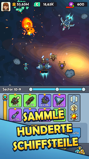 Idle Space - Ship Crafting RPG Screenshot