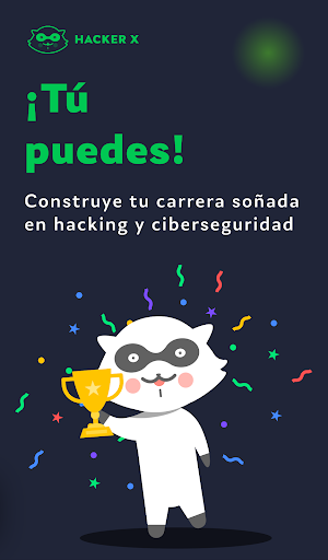 Captura de pantalla de Aprender hacking ético:HackerX