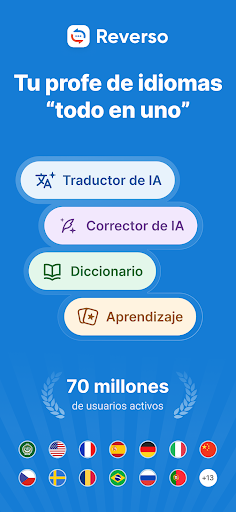 Captura de pantalla de Reverso Traductor, Diccionario