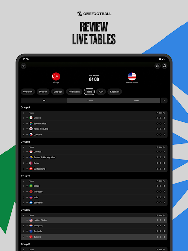 OneFootball Live Soccer scores screenshot