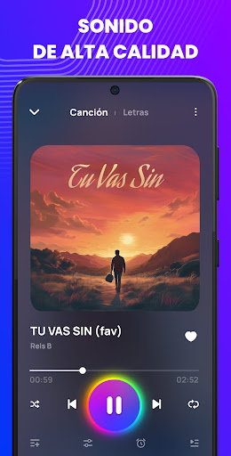 Captura de pantalla de Reproductor de Música & MP3