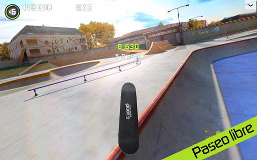 Captura de pantalla de Touchgrind Skate 2