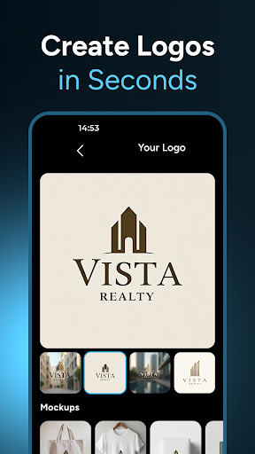 AI Logo Generator - Mark screenshot