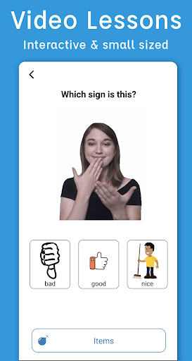Captura de pantalla de Sign Language ASL Pocket Sign
