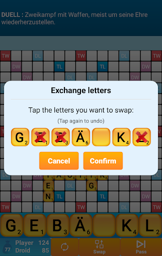 Classic Words Plus (Deutsch) Screenshot