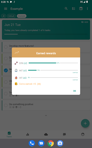 LifeUp: Gamify Tasks & Habits screenshot
