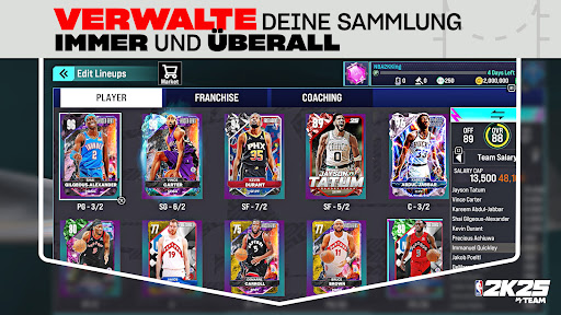 NBA 2K25 MyTEAM Screenshot