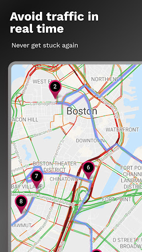 Captura de pantalla de RoadWarrior Route Planner