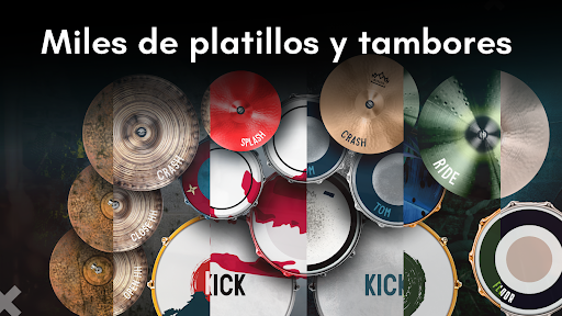 Captura de pantalla de Real Drum: batería electrónica