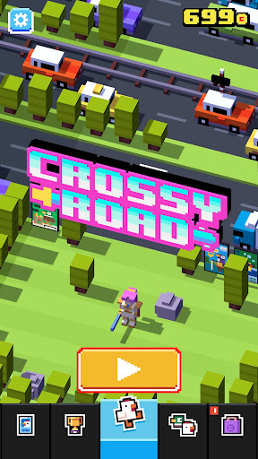 Captura de pantalla de Crossy Road