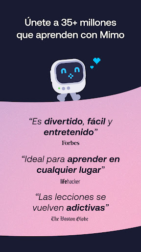 Captura de pantalla de Mimo: Aprender a programar