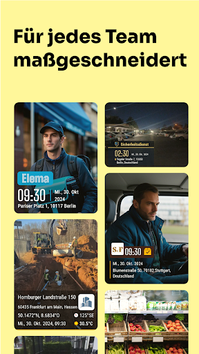 Timemark Kamera — Zeit und Ort Screenshot