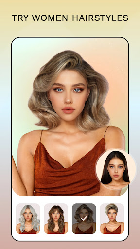 Captura de pantalla de Hair Color Changer: Hairstyles