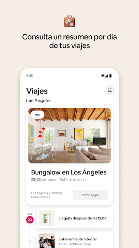 Captura de pantalla de Airbnb