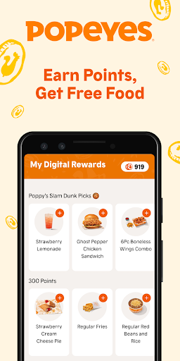 Popeyes® App Screenshot