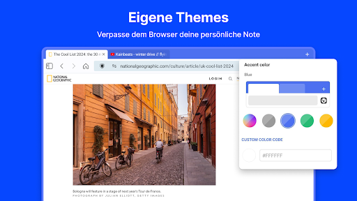 Vivaldi Browser–Schnell&Sicher Screenshot