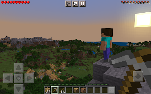 Captura de pantalla de Minecraft