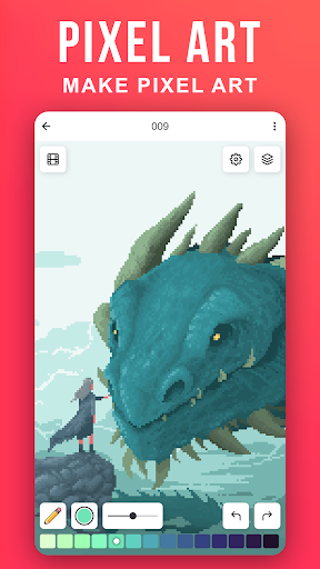 Captura de pantalla de Pixilart - Make Pixel Art