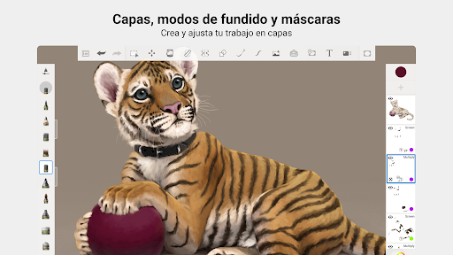 Captura de pantalla de Sketchbook