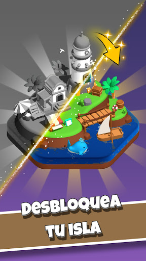 Captura de pantalla de Ordena Tuercas: Puzzle Color