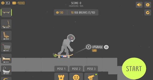 Ragdoll Fall Sim: Sandbox Drop screenshot