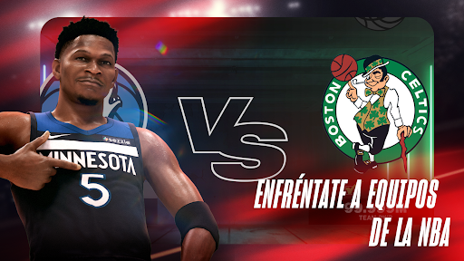 Captura de pantalla de NBA 2K Mobile Juego de Basket
