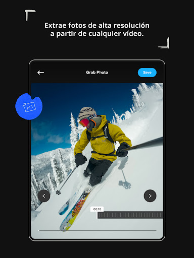 Captura de pantalla de GoPro Quik: Editar videos
