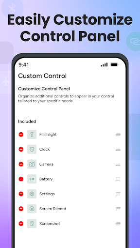 Control Panel Plus - Center screenshot