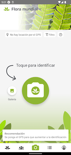 Captura de pantalla de PlantNet Identifica Plantas