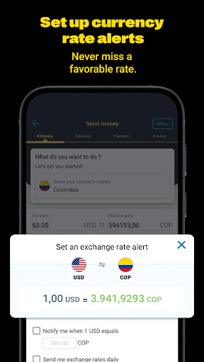 Western Union Send Money Now screenshot