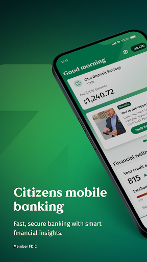 Citizens Bank Mobile Banking screenshot