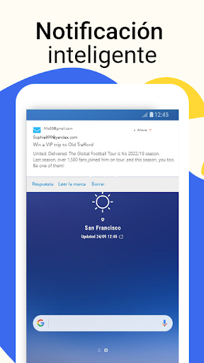 Captura de pantalla de Email: rápido e inteligente