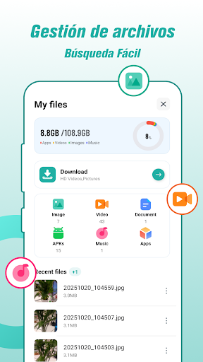 Captura de pantalla de Fly Browser - Private & Fast