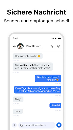 SMS Textnachrichten - Messages Screenshot