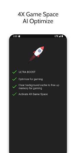 Captura de pantalla de Game Booster 4x Faster Pro