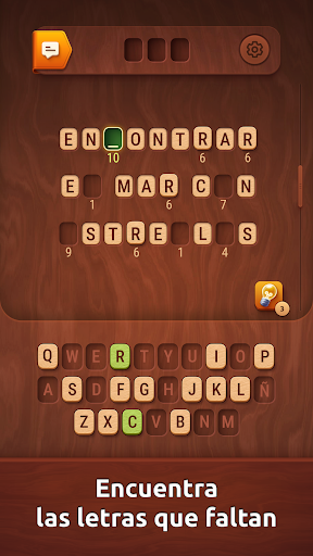 Captura de pantalla de Colorwood Words: Rompecabezas