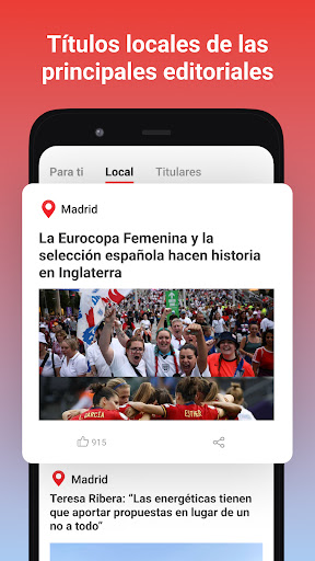 Captura de pantalla de Noticias locales - Últimas